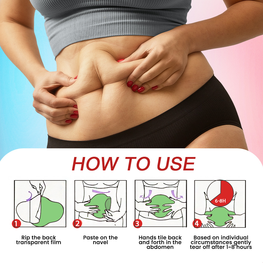 slimming Sumifun plaster and posture care lazy belly button patch lightweight k18201_voghion.com