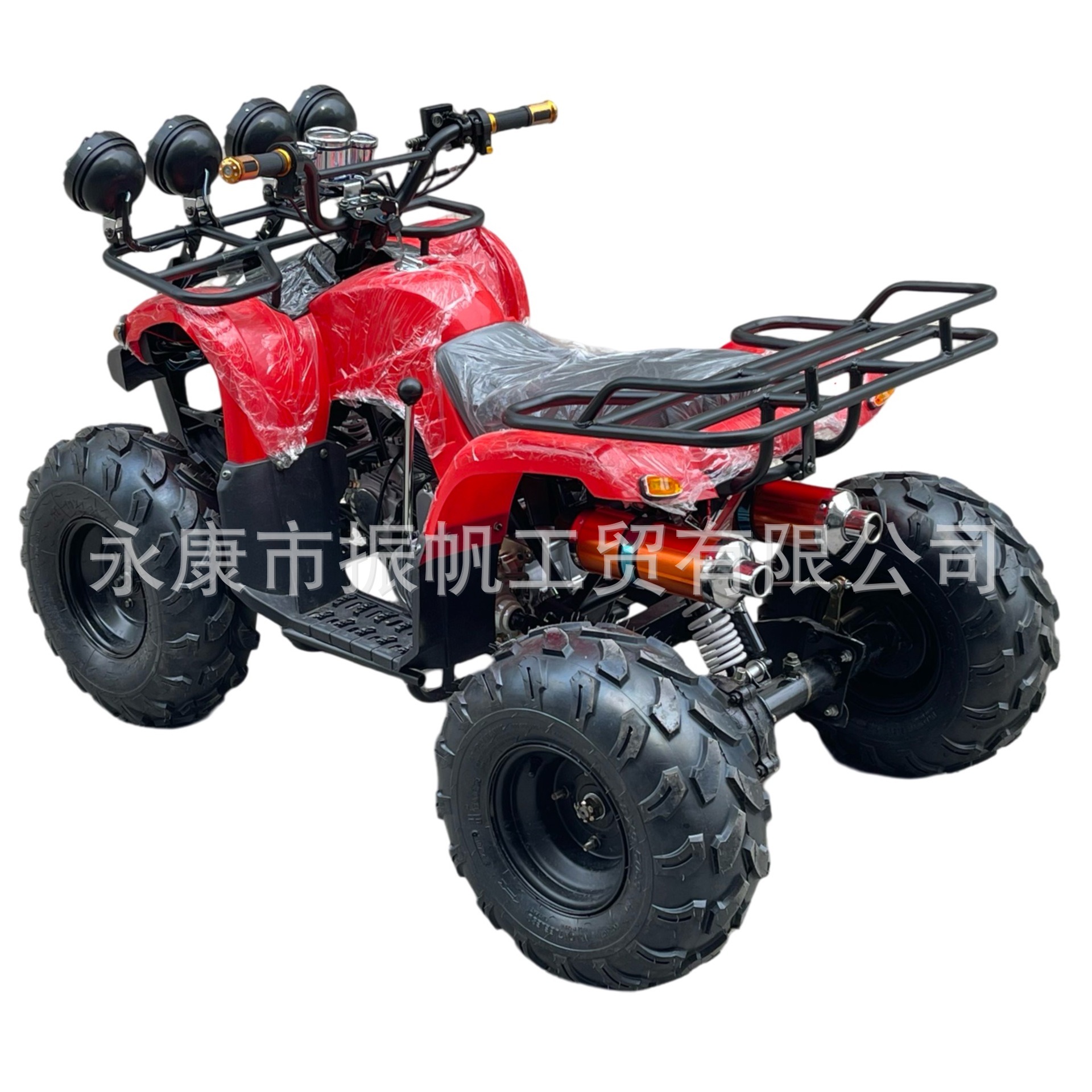 Fábrica directa 125CC cuatro ruedas todoterreno tracción de eje de montaña cuatro ruedas vehículo de combustible todo terreno