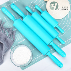 PP handle household silicone rolling pin flour stick rolling pin dumpling skin roller baking tool pressing pin