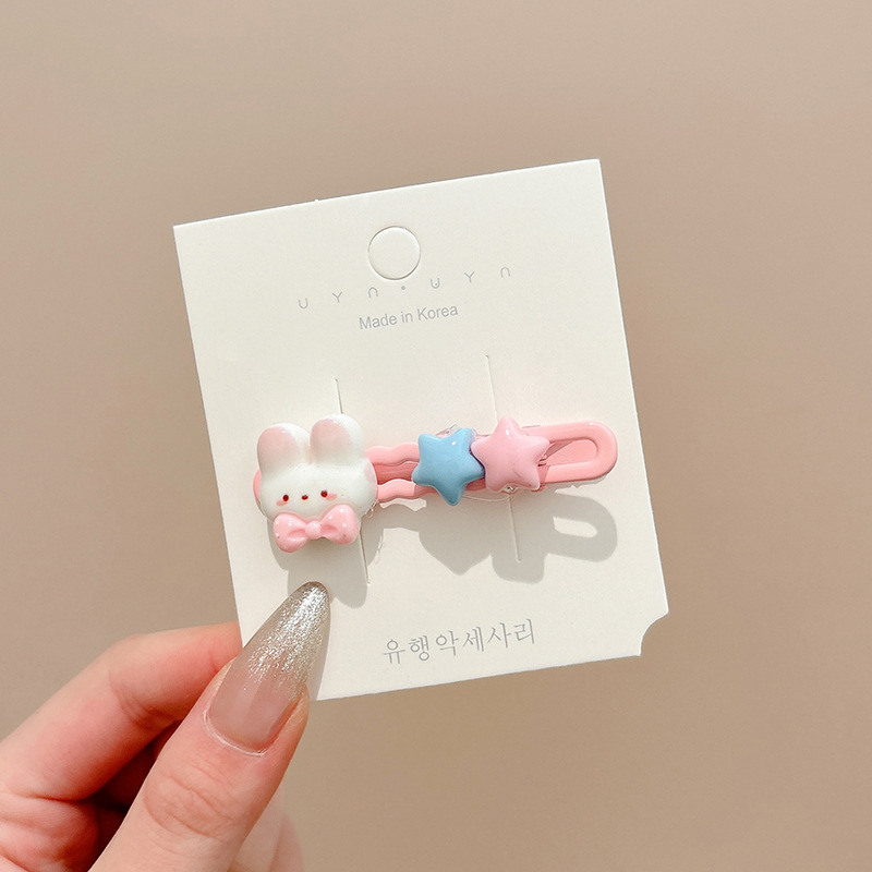 8 # 토끼머리핀-6cm