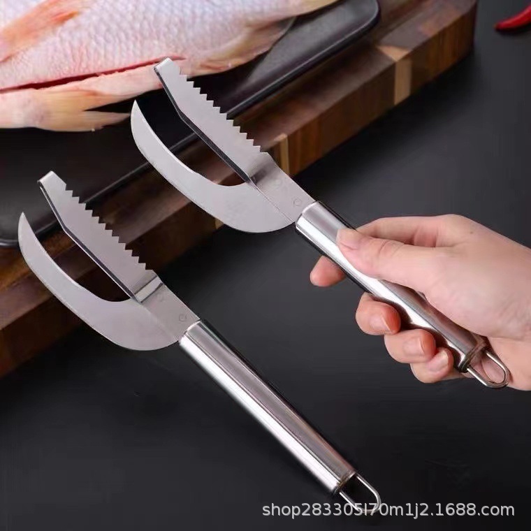 Escamas de raspado de acero inoxidable