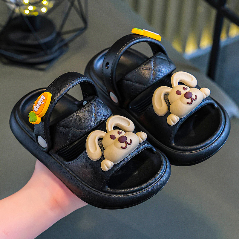 Nuevas sandalias de EVA para niños sandalias de dos vías para niños lindos zapatos de princesa de bebé de niñas antideslizantes de fondo suave de verano