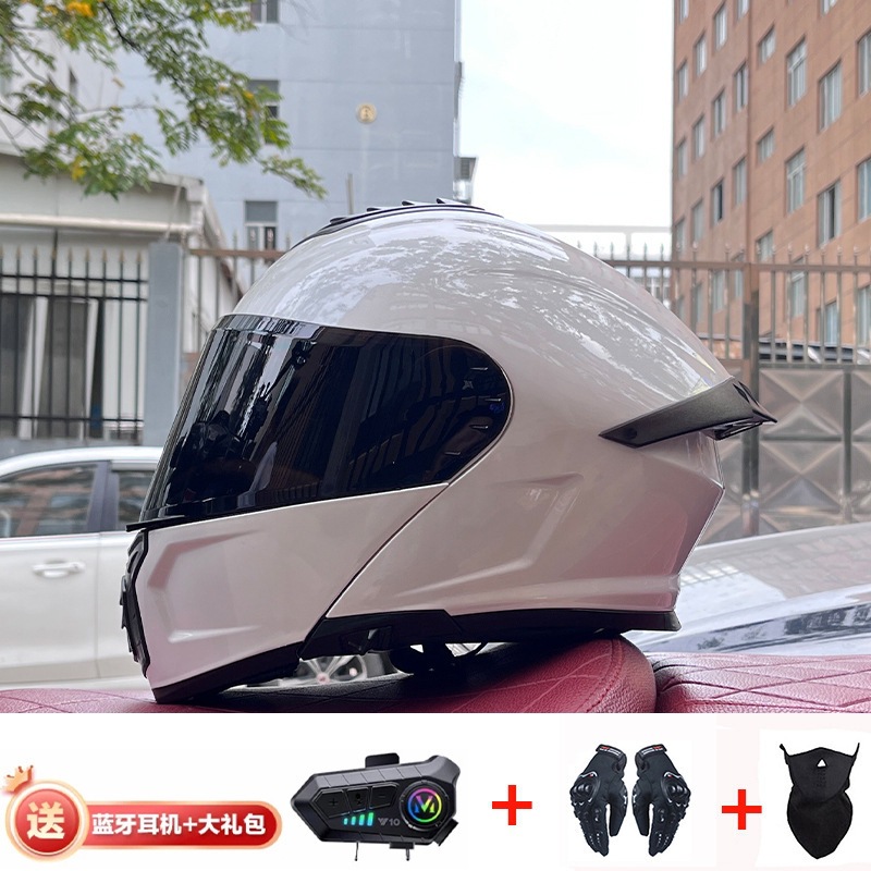 홍차가 포함된 펄 화이트 + Y10 외부 블루투스