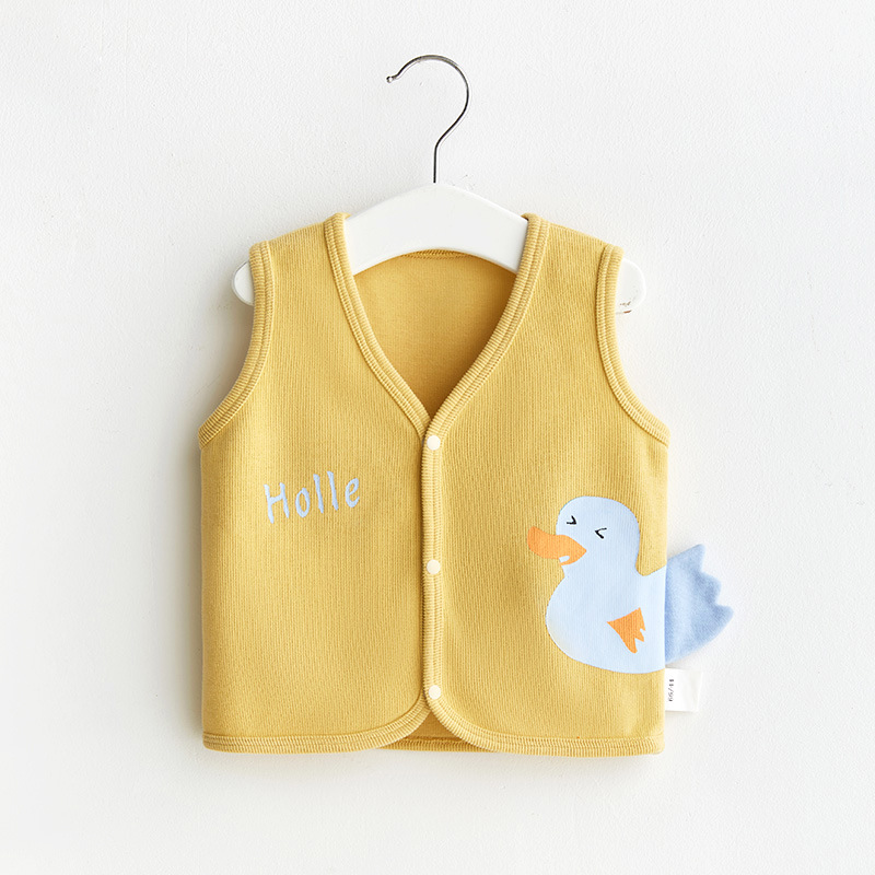 Chaleco para bebé para primavera y otoño, cárdigan de exterior, chaqueta sin mangas para niños pequeños, niños y niñas de un año, chaleco para bebé.