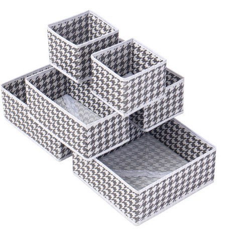 Houndstooth six-piece set