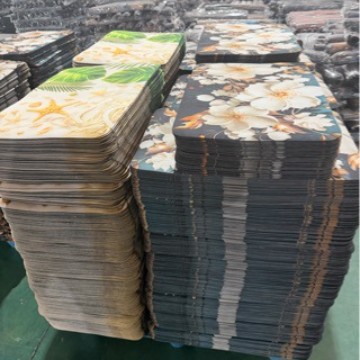 Despacho de productos especiales defectos de todo tipo de alfombra de material alfombra de cocina doméstica alfombra de baño