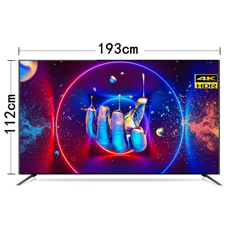 超大型4k hd 80インチ85〜110〜130インチ遠距離音声インテリジェントネットワーク液晶テレビ|undefined