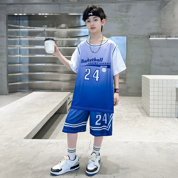 Uniform for boys, blue set
