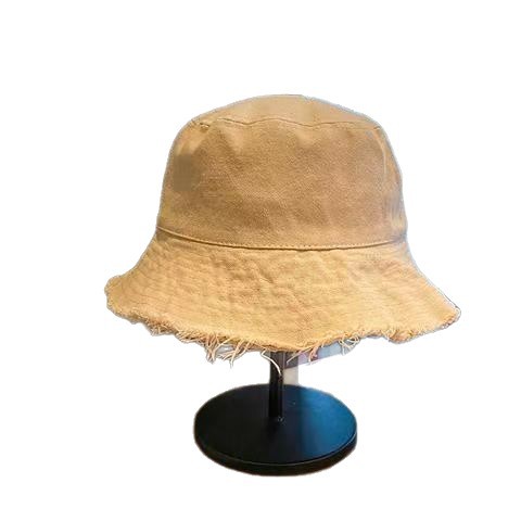 Sombrero femenino verano coreano moda japonesa sombrero de pescador sin bordes negro estudiante simple sombrero de lavabo de protección solar sombrero para el sol image 6