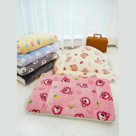 狗窝狗狗垫子猫垫睡觉用四季通用猫睡垫猫咪毯子冬季保暖宠物毛毯