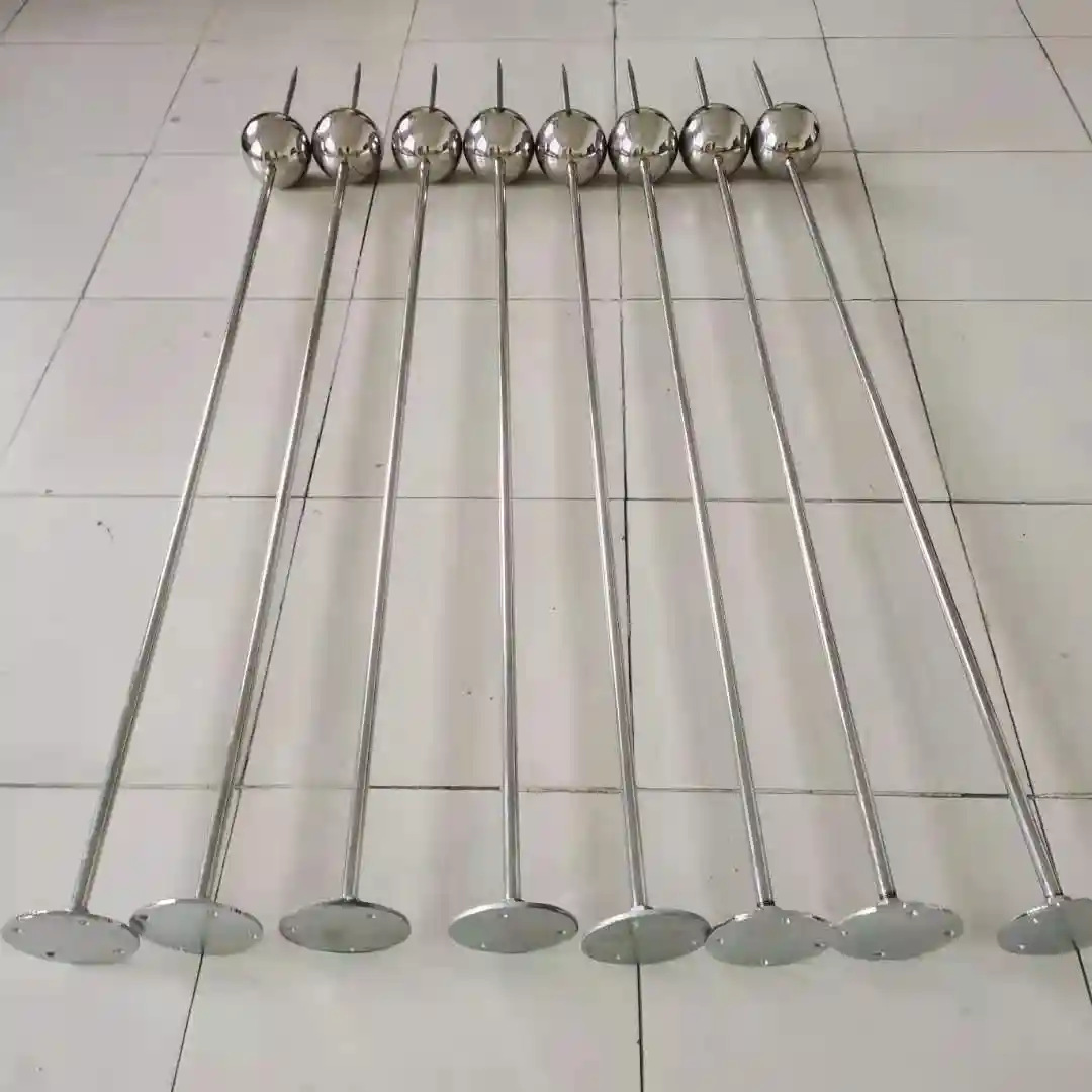 不锈钢避雷针5米6米8米防雷工程单针雷塔绝缘搅拌罐工业级防雷针