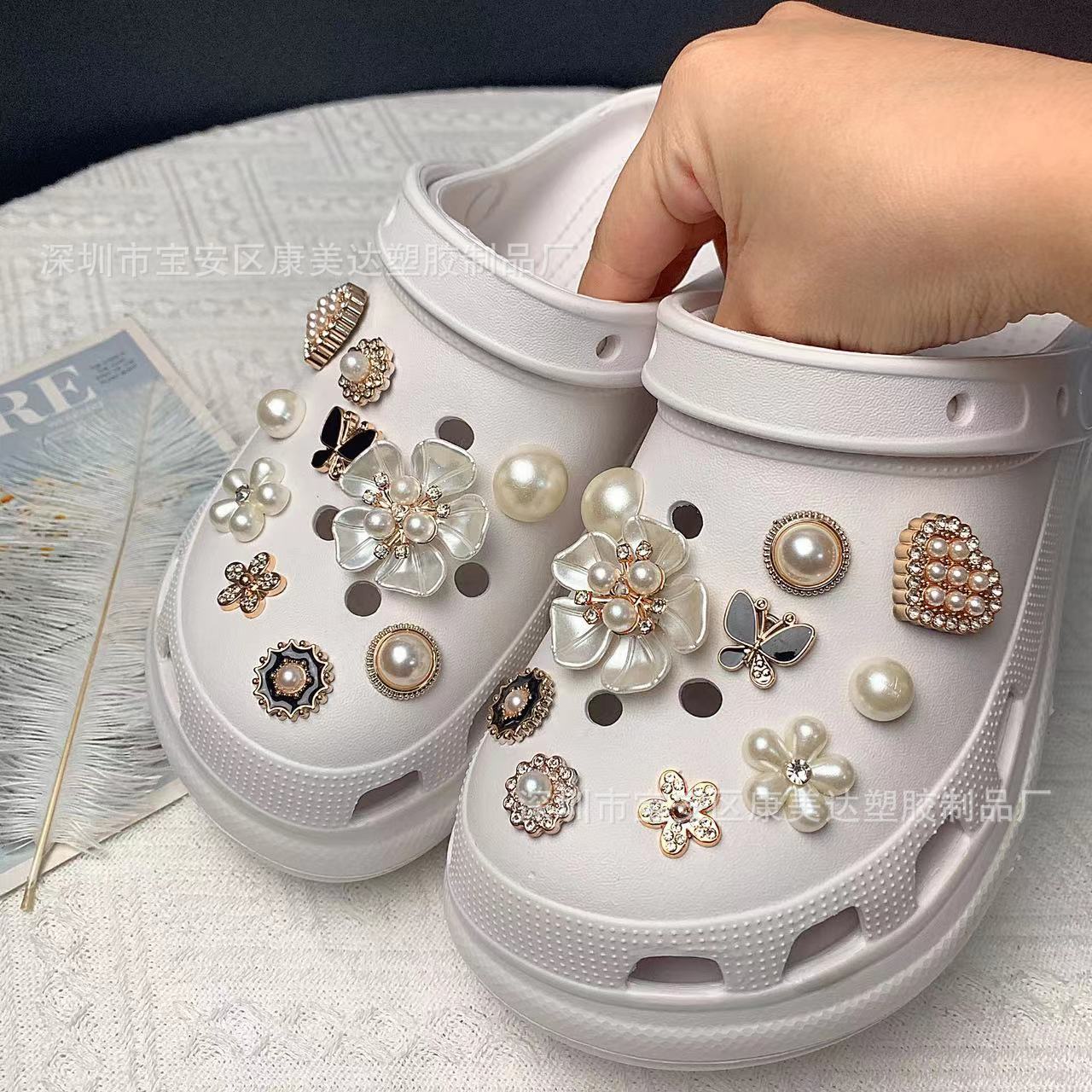 K118-Five-leaf 꽃 심장 작은 액세서리 세트 (신발 제외)