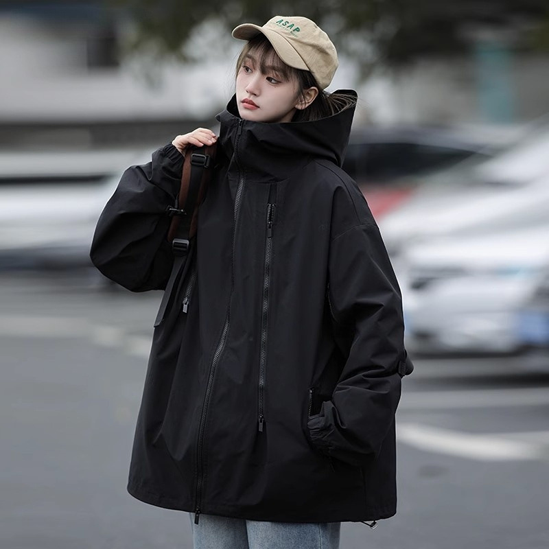 Windproof waterproof demi-season travel jacket for men and women for…