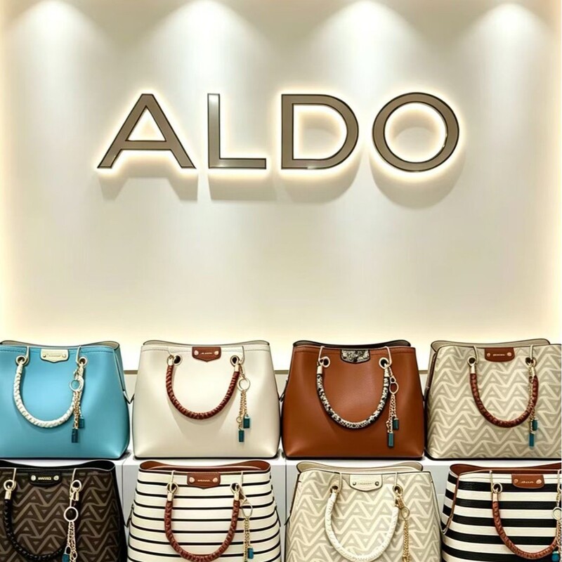 Aldo Women's Tote Bag with Color-Blocking, Printed Chain, Simple Urban Commuter Fashion, Versatile Large-Capacity Women's Bag Aldo Women's Tote Bag with Color-Blocking, Printed Chain, Simple Urban Commuter Fashion, Versatile Large-Capacity Women's Bag