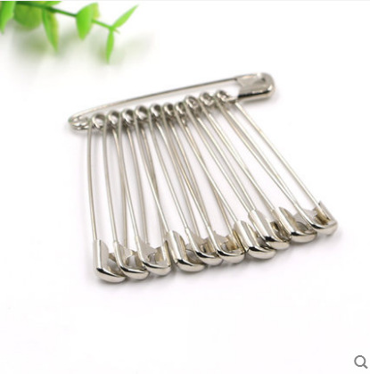 Wholesale Vintage Thickened Large Size Simple Safety Pin Clothes Decorative Small Curved Pin