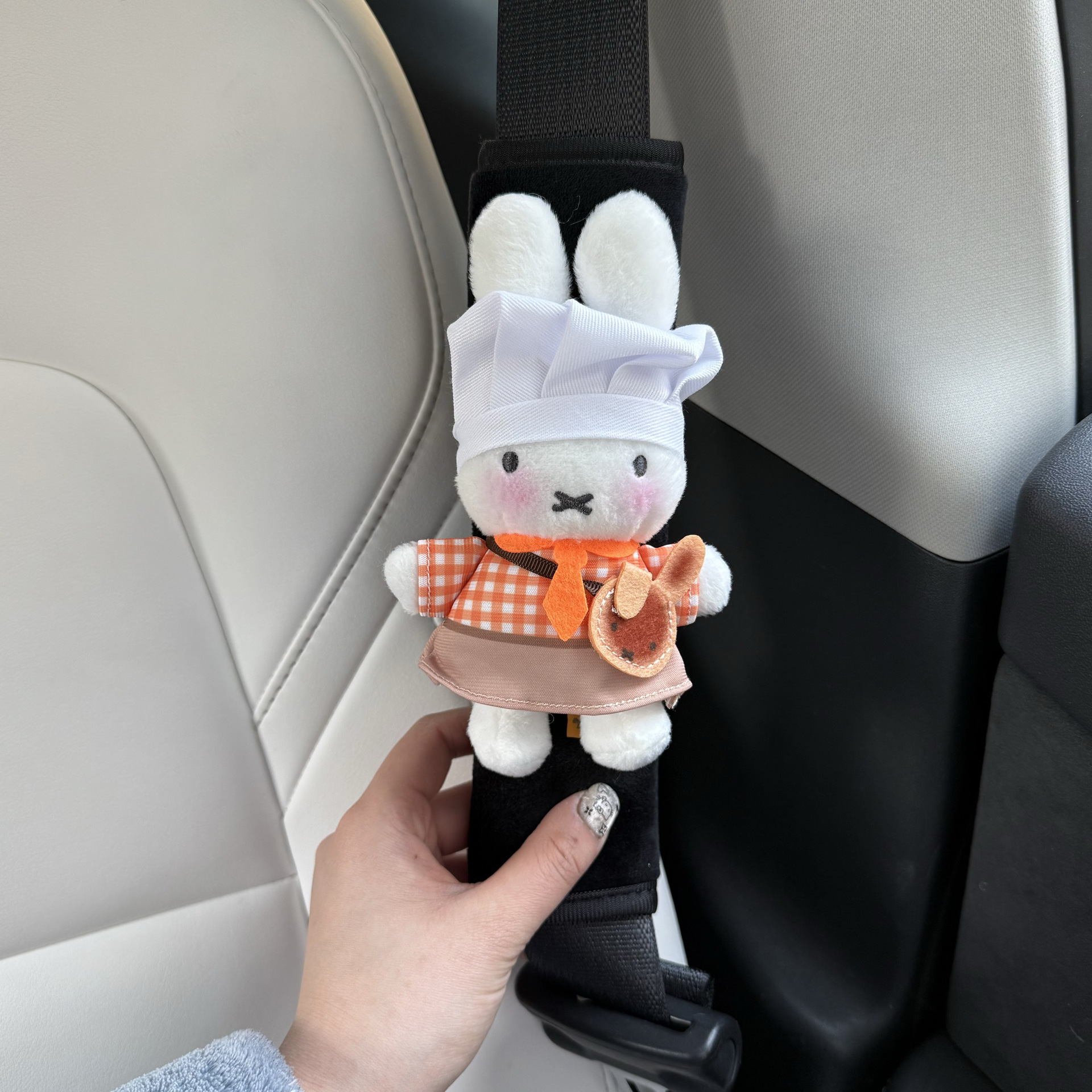 Car Seat Belt Shoulder Protector, Comfortable and Breathable, Anti-Strangle Protection for Long-Distance Use, Shoulder and Neck Safety Belt, Car Interior Supplies