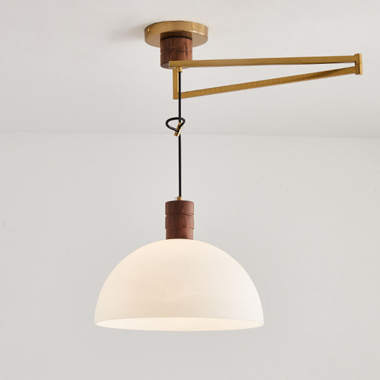 Nordic Simple Antique Vintage Bauhaus Chandelier Homestay Study Room Bar Clothing Store Shiftable Restaurant Chandelier