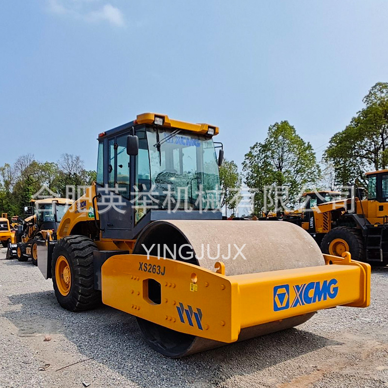 Buca XCMG 3 toneladas XCMG 14 toneladas XCMG 18 toneladas XCMG 22 toneladas XCMG 26 toneladas rodillo vibratorio rodillo de goma
