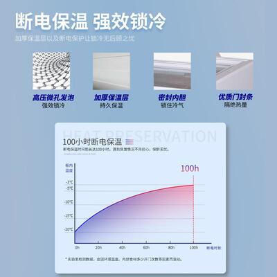 apply Aucma/ Aucma BC/BD-100H 100 Cold storage Freezing transformation Freezer household Freezer