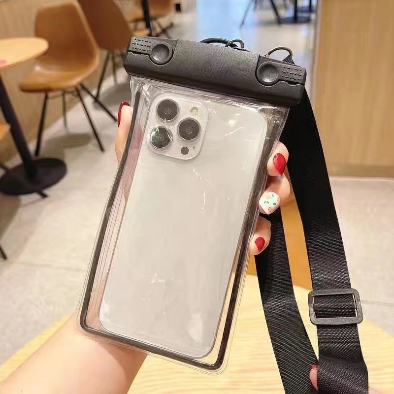 Bolsa impermeable para teléfonos móviles, bolsa de aire de dibujos animados, cubierta de pantalla táctil, bolsa impermeable para teléfonos móviles de 8 grados, bolsa impermeable para nadar, bolsa impermeable para buceo image 15