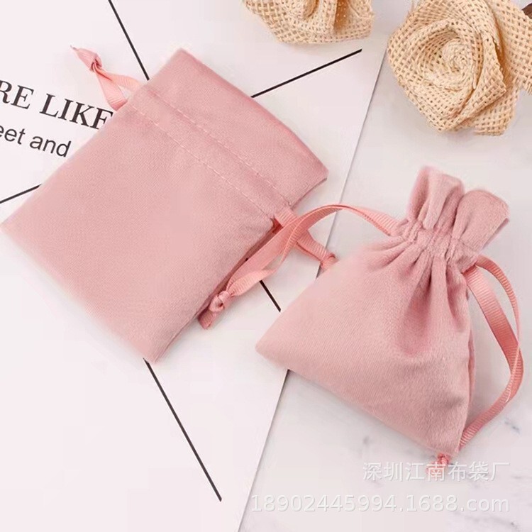 Customized Velvet Bag, Bracelet, Necklace, Jewelry, Small Cloth Bag, Bluetooth Headset Packaging Bag, Charger Bag