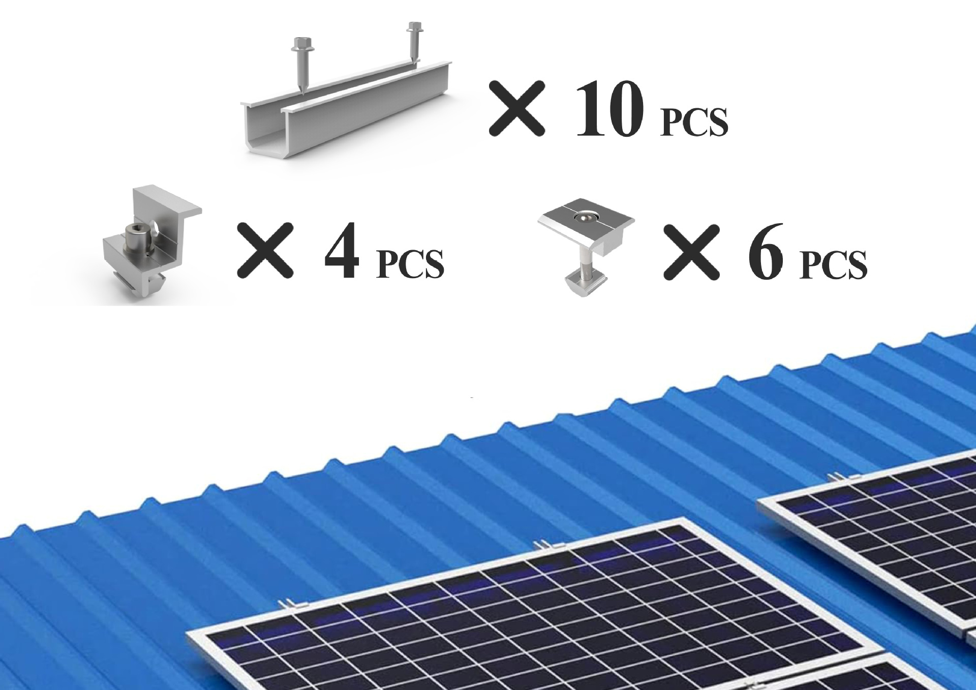 4피스 어셈블리 - 실버
