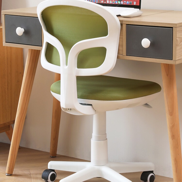 Guanqun Small Space Office Chair Student Study Chair Lift Writing Chair Desk Swivel Chair Seat Computer Chair Home