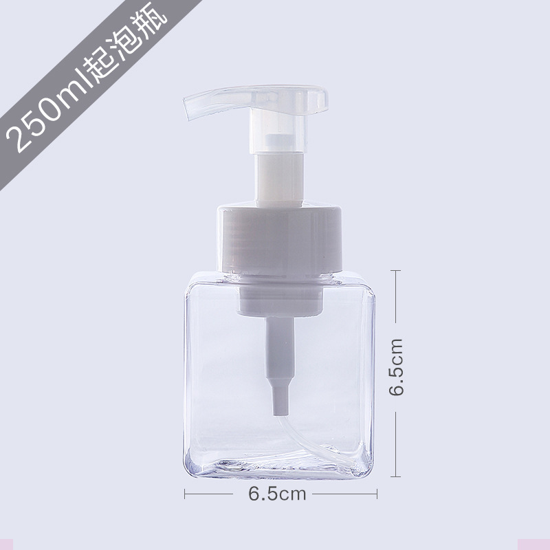 泡ボトルプッシュ式泡立て瓶シャンプー入浴剤分装収納瓶ムース発泡瓶手洗い液瓶|undefined