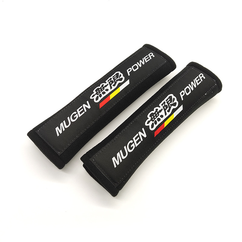 Cotton Cover Pair – Tengyuan Seat belt shoulder pad - mugen-black