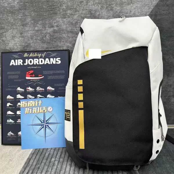 Leisure Sports Fitness Nk Basketball Air Cushion Backpack Student Computer Bag Large Capacity Outing Storage Travel Bag