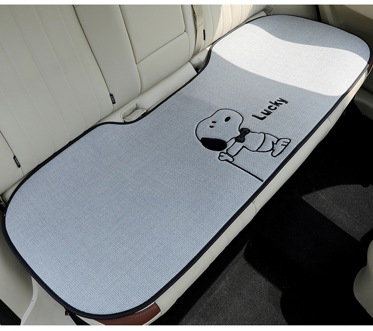 Car seat cushion for all seasons, cute cartoon internet-famous seat cover, simple internet-famous car seat cover, single piece