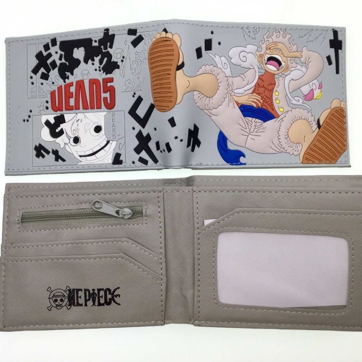 Monedero periférico One Piece One Piece Nikalufei Sauron Sanji estudiante dibujos animados hombres y mujeres tarjetero corto cartera