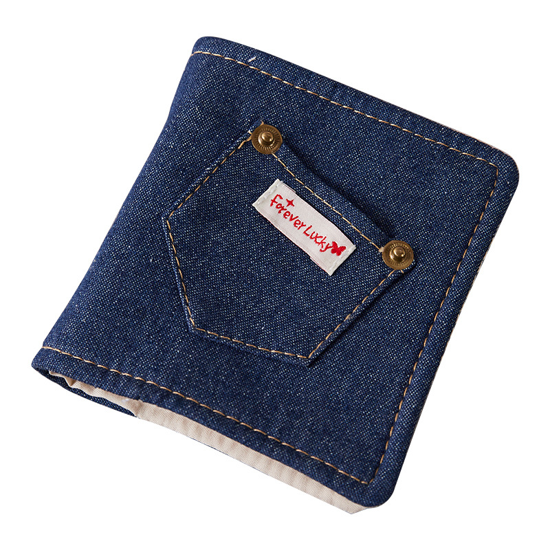 Cuaderno de mano de mezclilla retro Cuaderno de hojas sueltas de alto valor Diario para niñas Mini bloc de notas de bolsillo para estudiantes