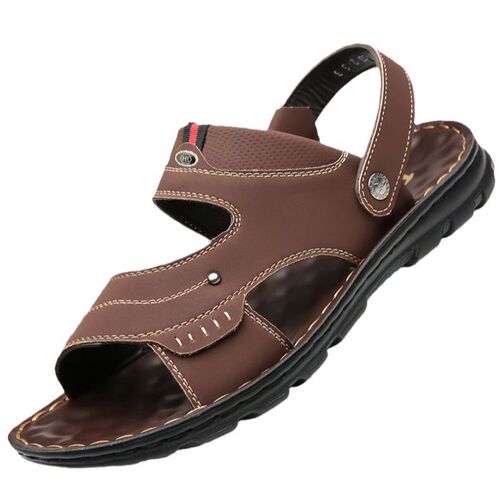 Factory direct sale men's sandals, non-slip and waterproof soft-soled summer wear-resistant slippers, dual-purpose beach men's flip-flops