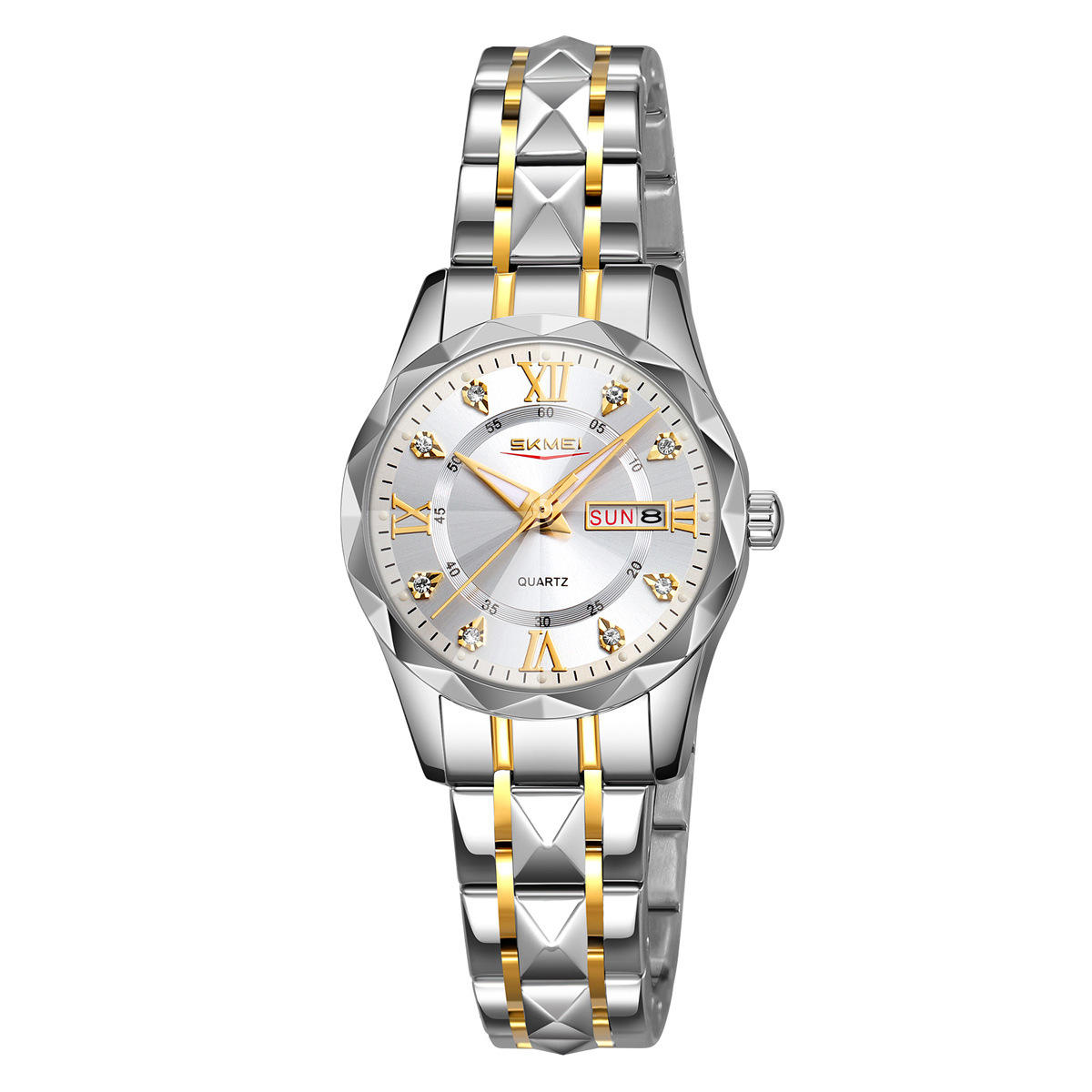 Momento de belleza pareja impermeable reloj calendario de luz nocturna reloj de pulsera transfronterizo caliente reloj de cuarzo fuente de fábrica al por mayor