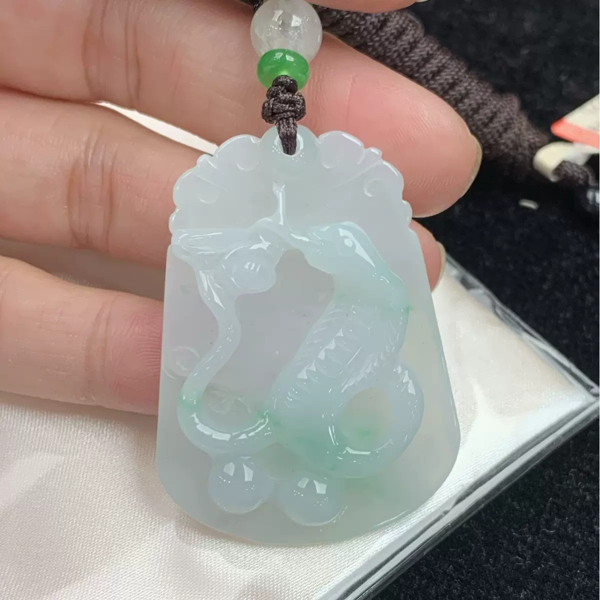 和田玉十二生肖 蛇 吊坠男女玉石项链情侣玉佩挂件本命年属相吊坠