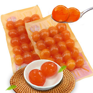 20 small salted duck egg yolks (6-9g) for baking, red heart salted duck eggs, yolk cream mooncake filling