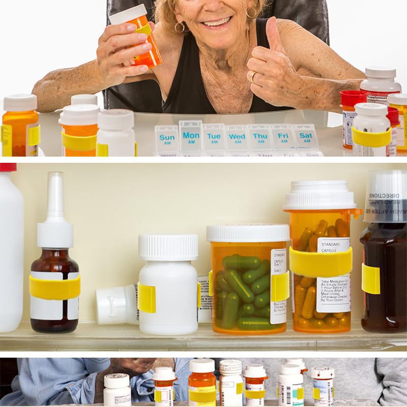 (2개) 알약 병 클립 용 클립