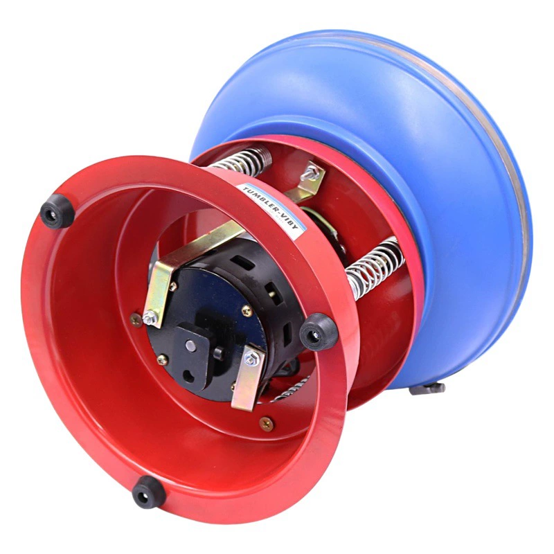 8-дюймовый микро Вибрационный полировальный станок шлифовальный станок полировка поверхности заготовки Вибрационный бочонок Вибрационный полировальный станок ювелирный полировальный станок