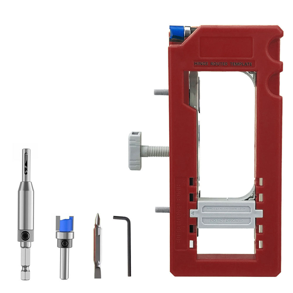힌지 도어 잠금 장치 개방형 포지셔너 빨간색