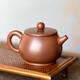 7MEM周广西钦州坭兴陶茶壶纯手工茶具紫砂壶建水紫陶泡茶套装
