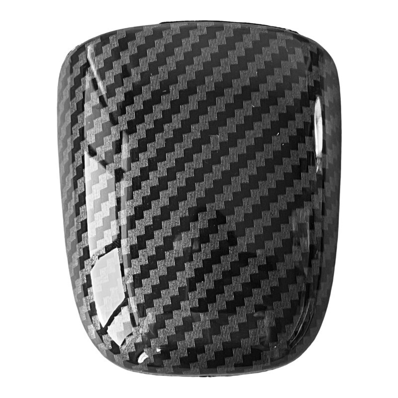 Car Modification Accessories Suitable for 15-21 Dodge Challenger Abs Carbon Fiber Gear Head Cover Decorative Sticker