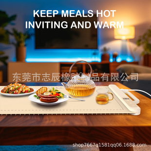 New intelligent constant temperature heating warm cutting board household multifunctional insulation board hot milk artifact office dormitory