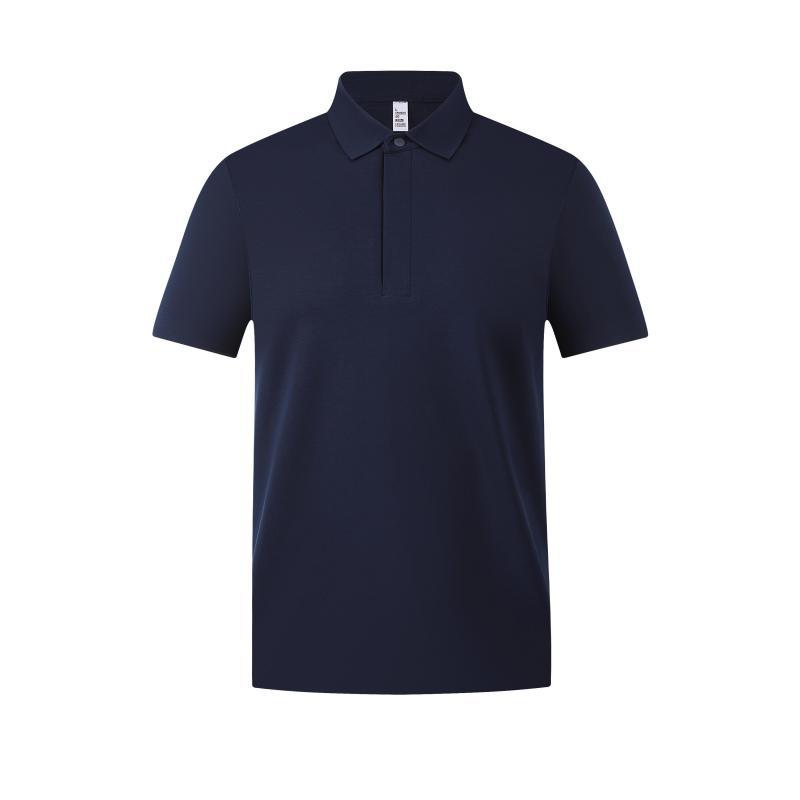 Camiseta de polo de tamaño grande personalizada camiseta transfronteriza ropa de trabajo camiseta cultural bordada logotipo revestido vestido de trabajo de manga corta personalizado