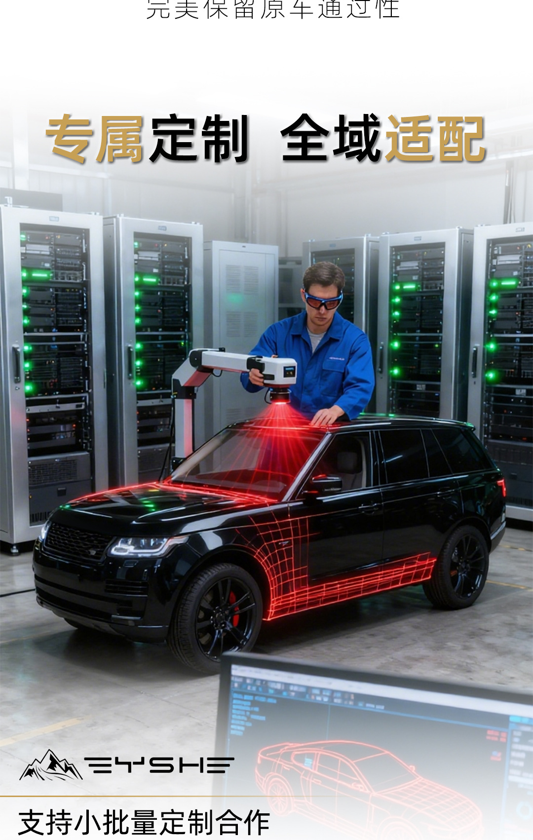Suitable for Leopard Titanium 3 Black Panther Series Roof Rack Modification Expansion Platform Side Ladder Side Armor