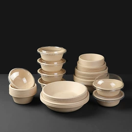一次性碗碟;可降解餐具;一次性餐盒