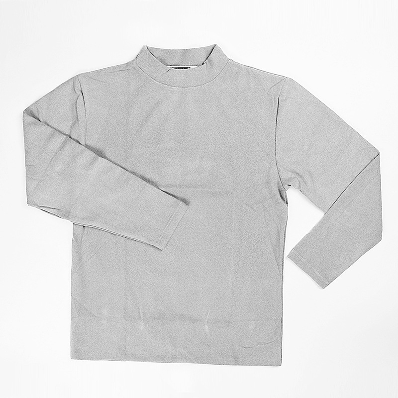 Ropa interior térmica de los hombres de otoño e invierno de terciopelo de doble cara cepillado cuello redondo color sólido Ropa de otoño cálida ropa interior de fondo Despacho de fábrica