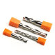 Hard bully double-edged spiral milling cutter cnc cutter woodworking milling cutter thread milling cutter tungsten steel milling cutter flat bottom milling cutter