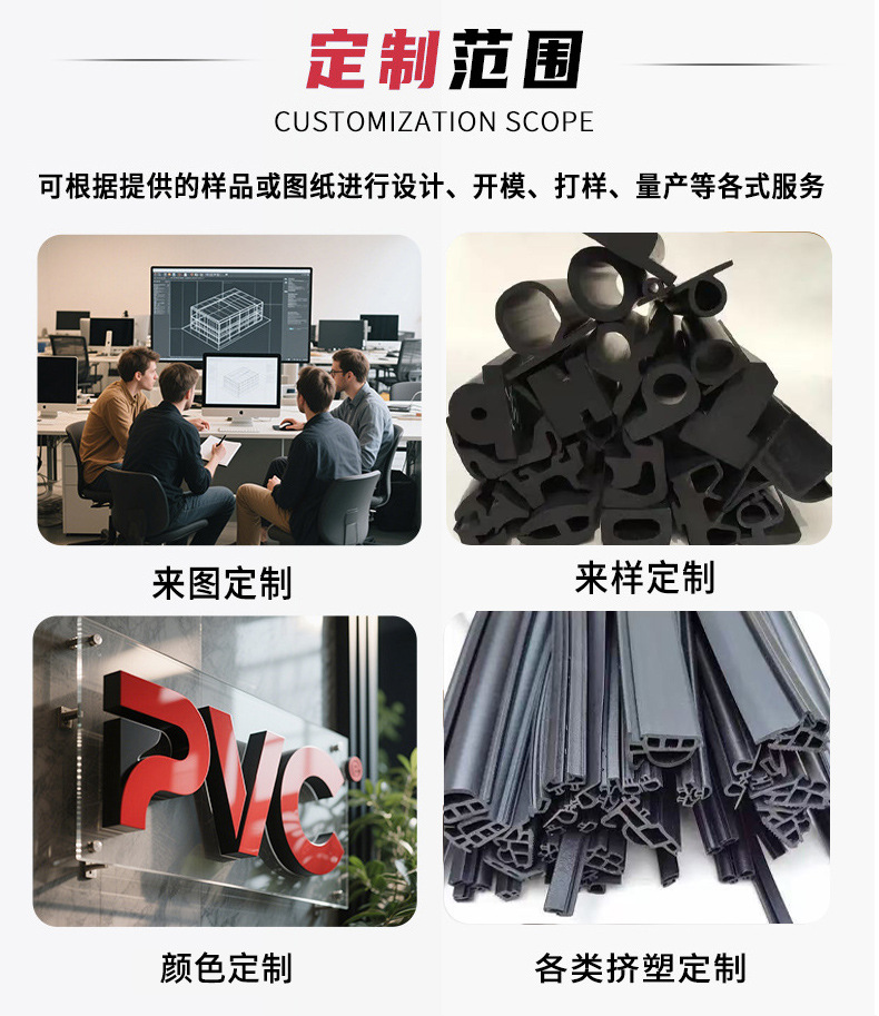 Rubber Sealing Strip for Car Doors and Windows, Industrial Universal Dustproof, Waterproof, Soundproof Adhesive Strip Sealing Strip