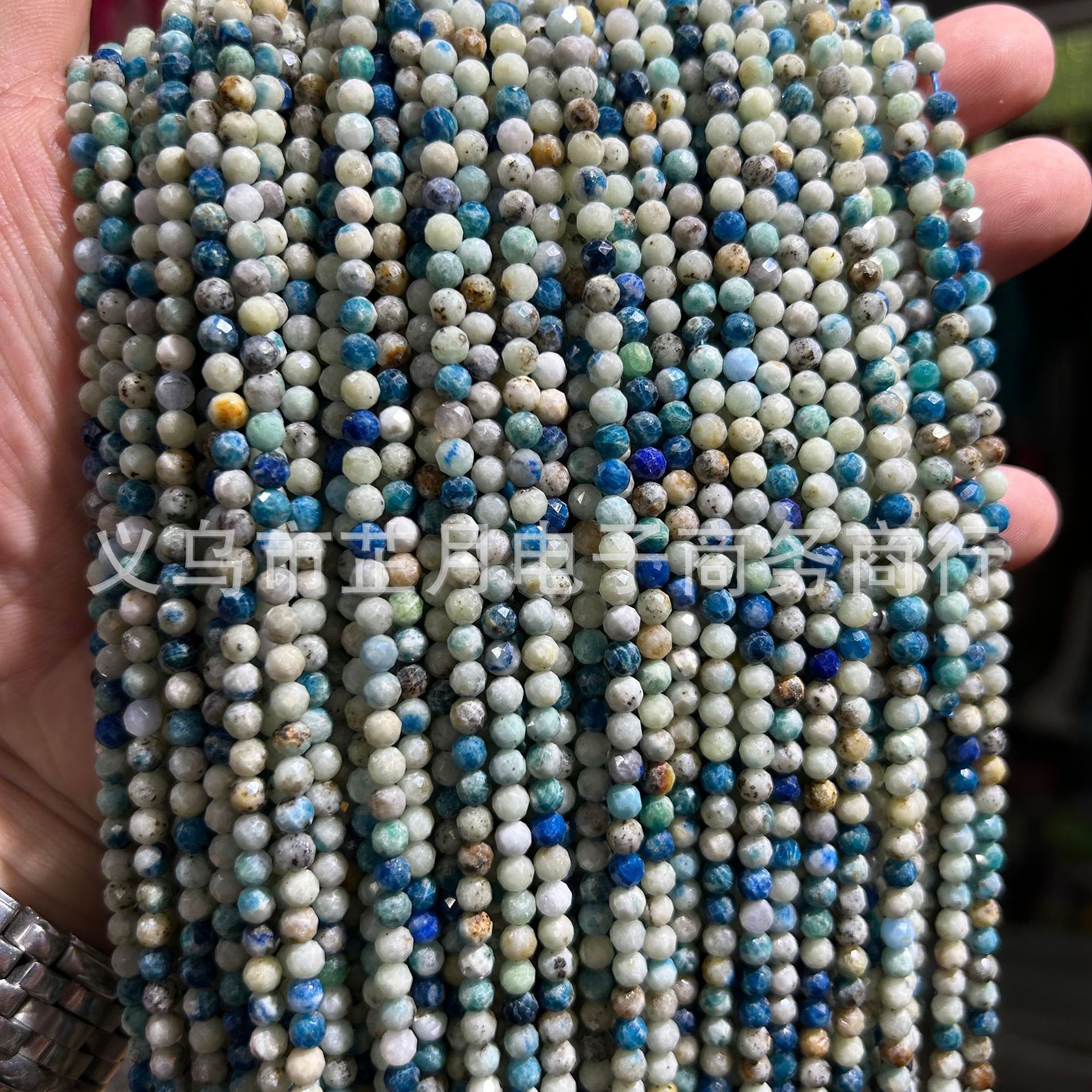 Pequeñas cuentas 2mm3mm4mm facetas todo tipo de ágata Cristal de piedra natural granos sueltos DIY joyería pulsera collar